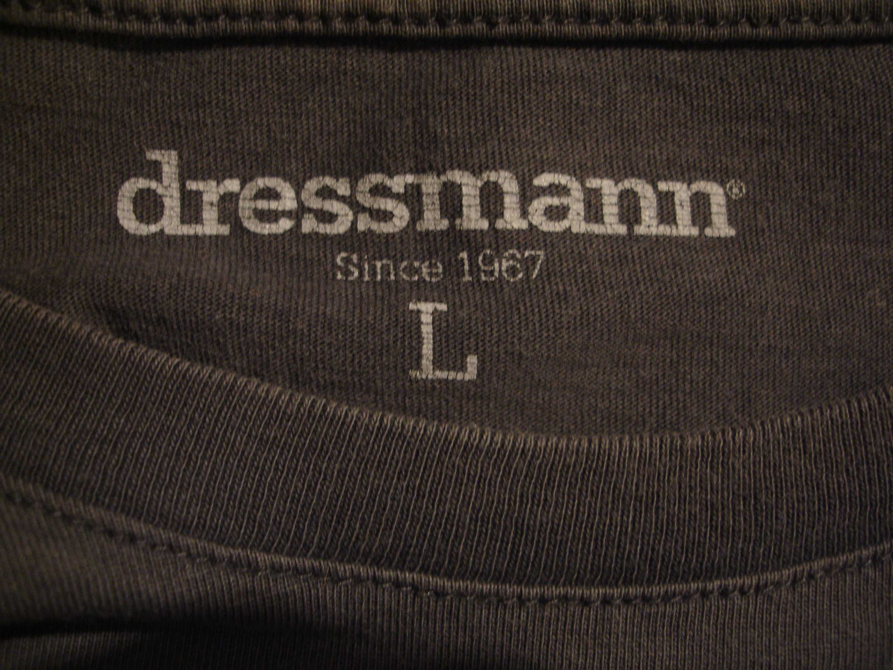 dressmann since 1967 40 L męska koszulka t-shirt motocykl 100% bawełna