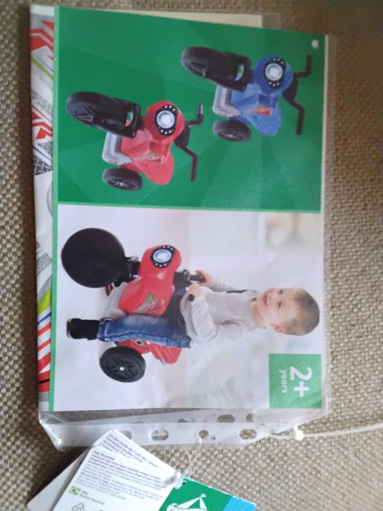 Jeździk motocykl dla dzieci