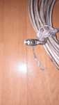 Kabel koncentryczny antenowy 75 Ohm 15m