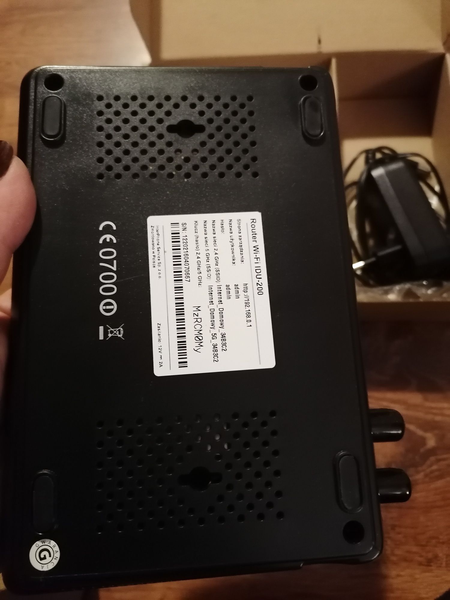 Modem zewnętrzny z routerem