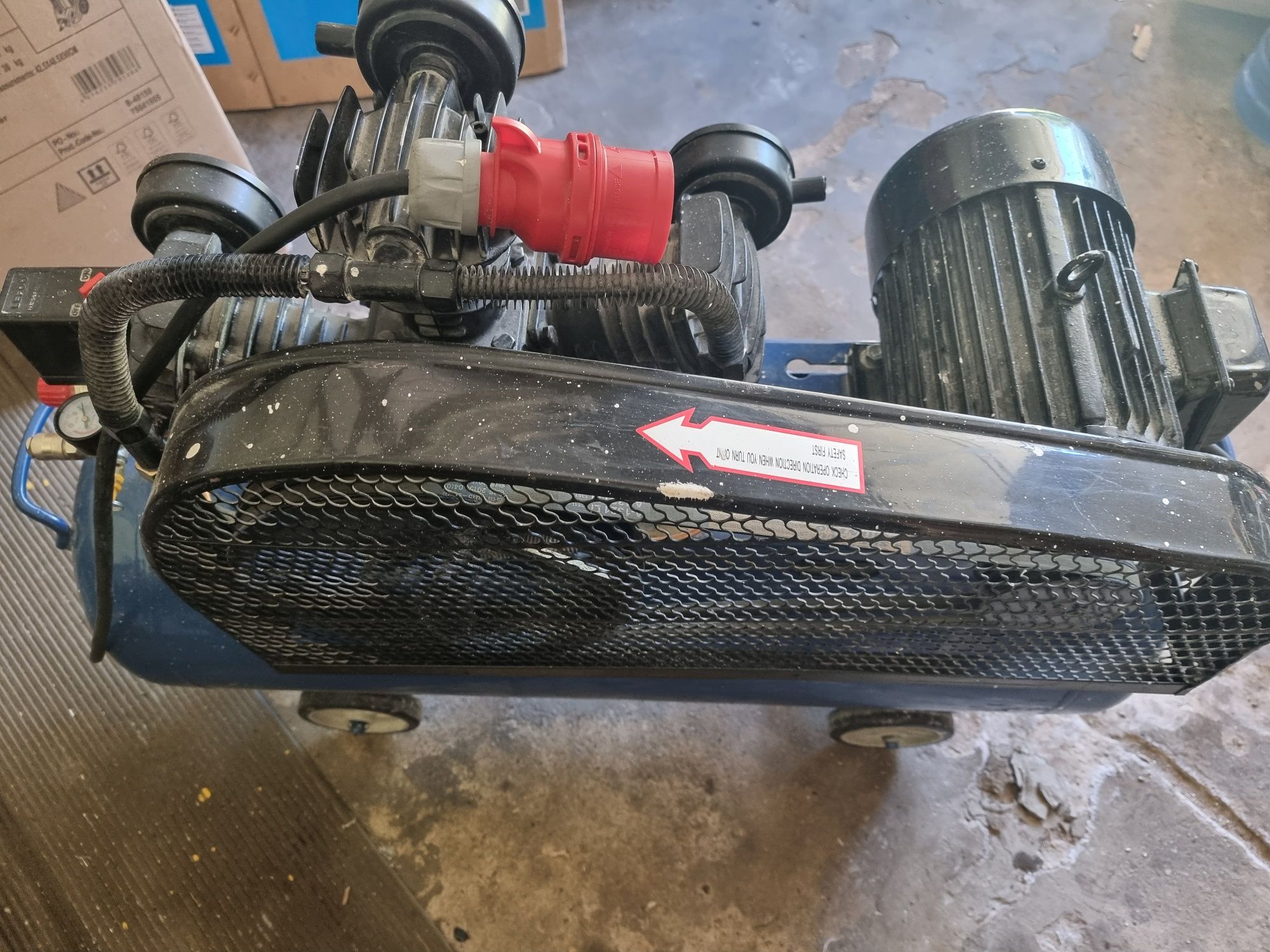 Kompresor capral 100l 3 tłokowy