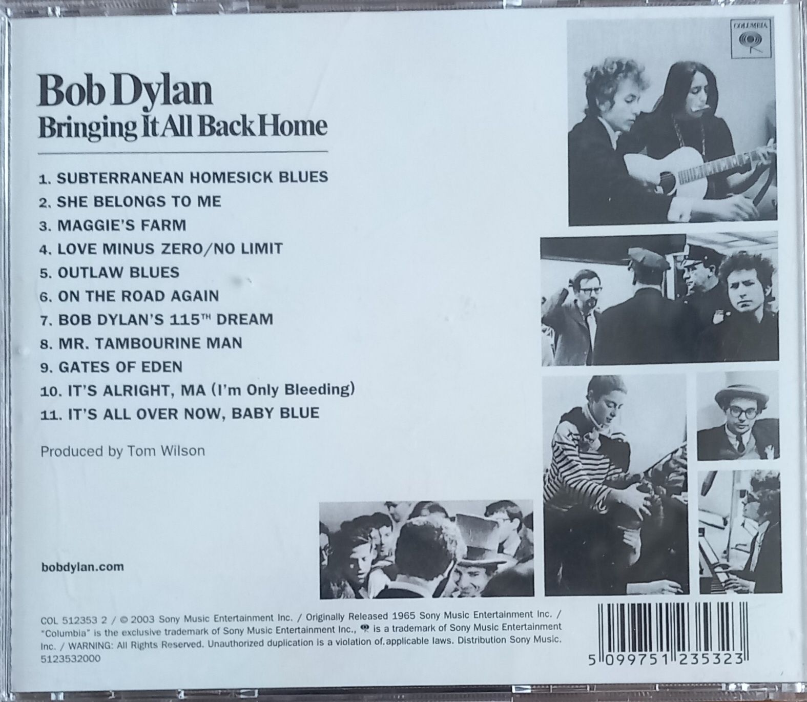 Bob Dylan - plyta cd