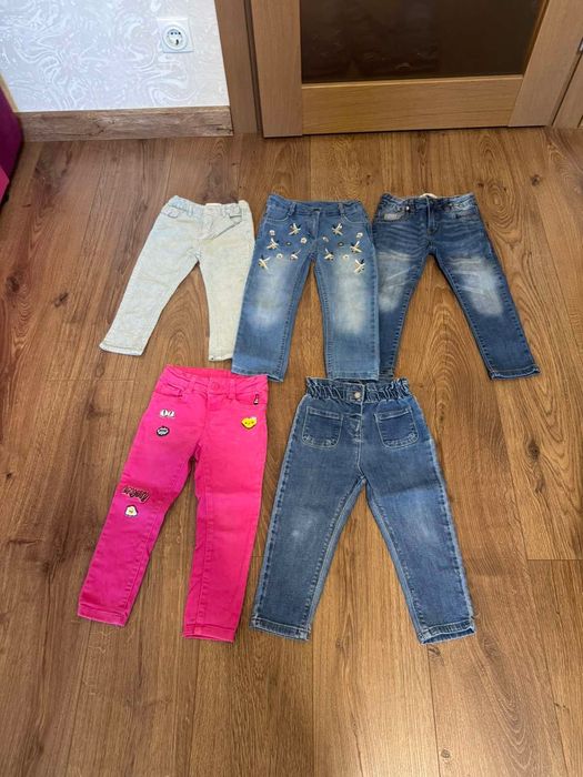 Джинси на дівчинку, р. 92-98