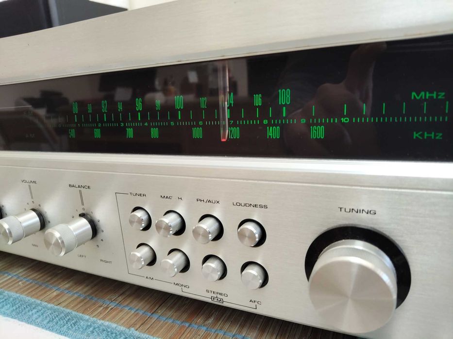 Amplificador RISING 1510 receiver vintage antigo muito conservado