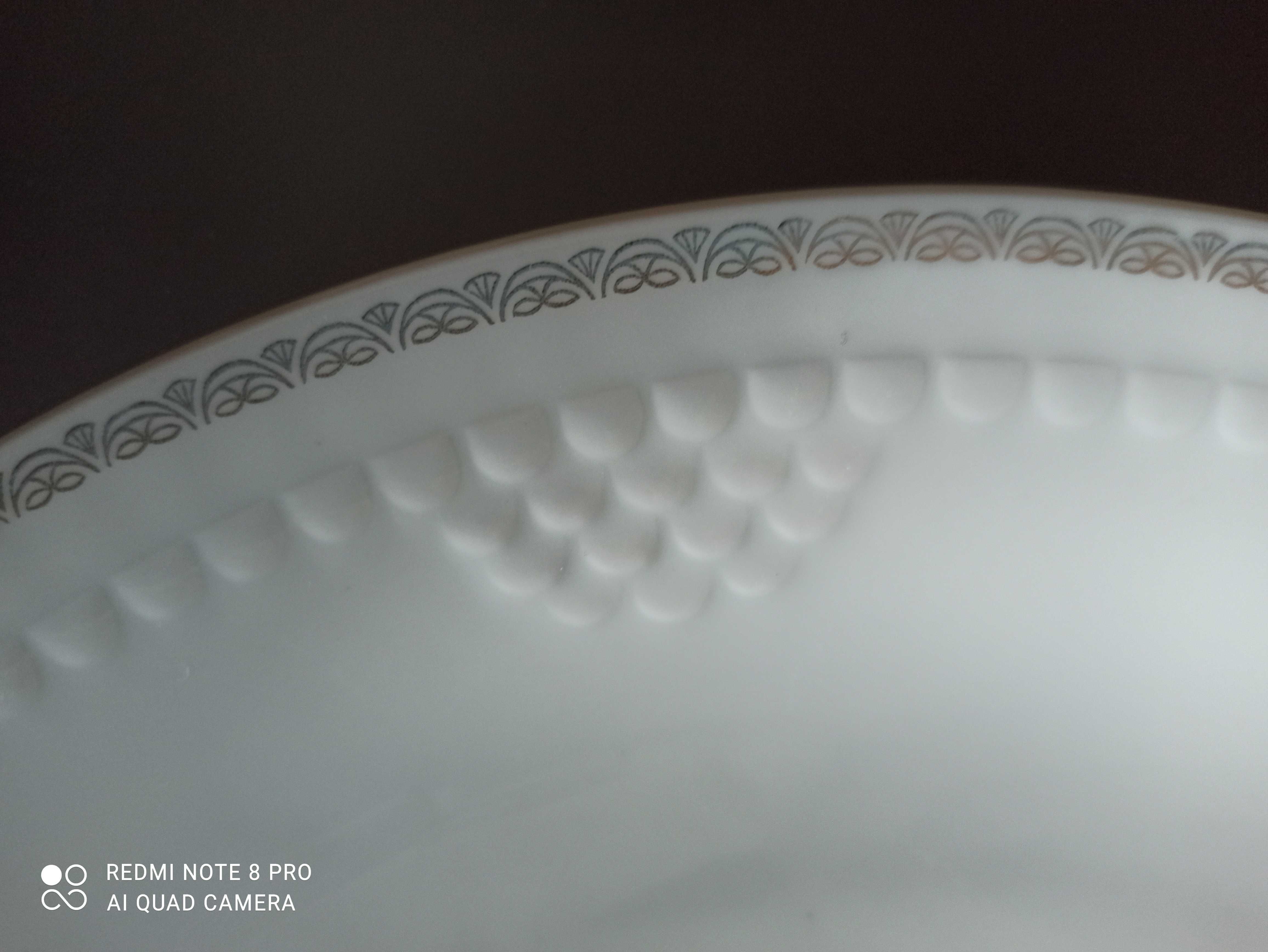 Talerz duży, porcelana Colditz