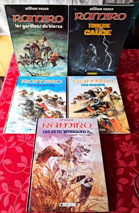 Livros BD - Ramiro de Vance & Stoquart (Edição em francês)