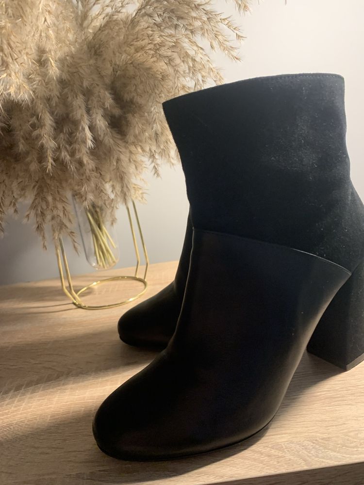 Botki jesienne roz 38