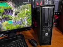Брендовий ПК Dell, 4 ядра, 120GB SSD, невеликий корпус