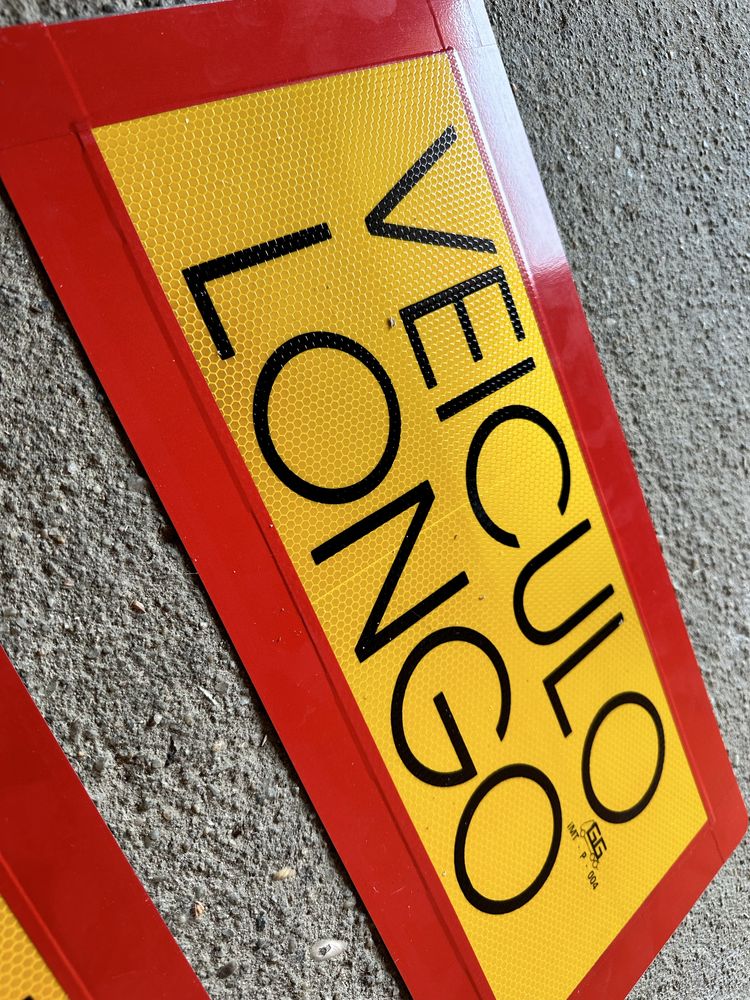 Chapas “veiculo longo”