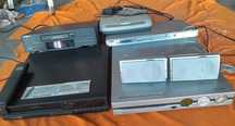 Leitores de DVD. VHS . e um de digitalização