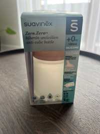 Suavinex Butelka o wolnym przepływie ZERO ZERO 180ml 0m+