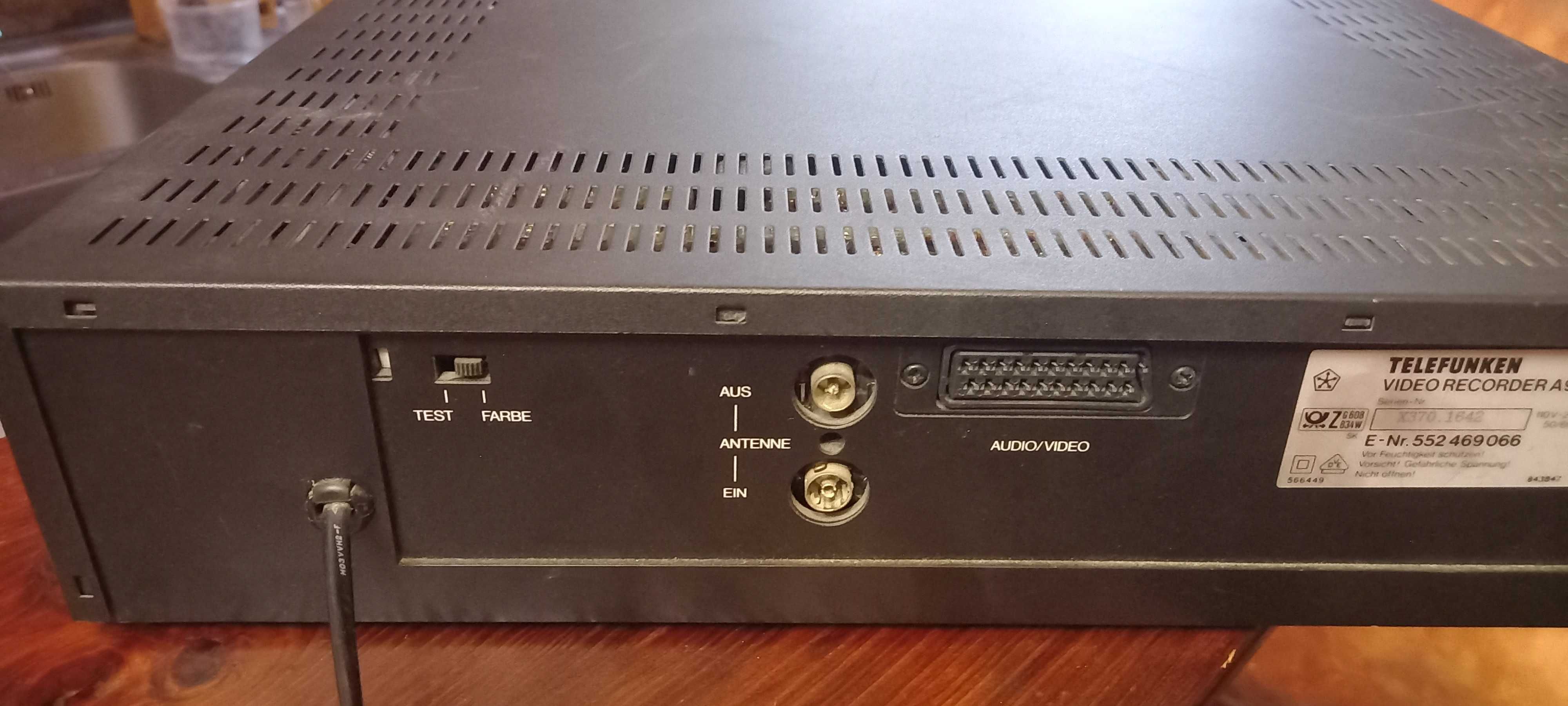 magnetowid vhs Telefunken A 930 s