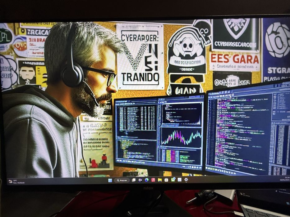 Monitor Nilox NXM24FHD1441 – 24” FHD, 144Hz, 1ms – Excelente estado