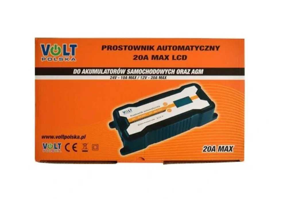 Зарядний пристрій 12V/24V - 20A AGM -- VOLT POLSKA --