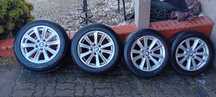 Oryginalne ALUFELGI 17 cali BMW 5X120 z oponami! 225/55/17