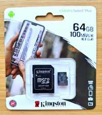 Cartão memória Kingston 64 GB