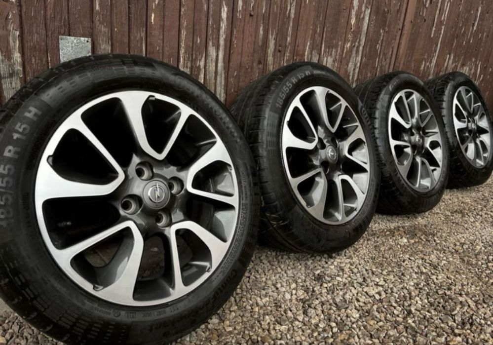 Felgi 15 4x100 *Opel *Oryginał *Idealne *TMPS *Continental