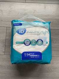 Nowe pieluchomajtki dla dorosłych iD Pants, rozmiar M, 10 sztuk.
