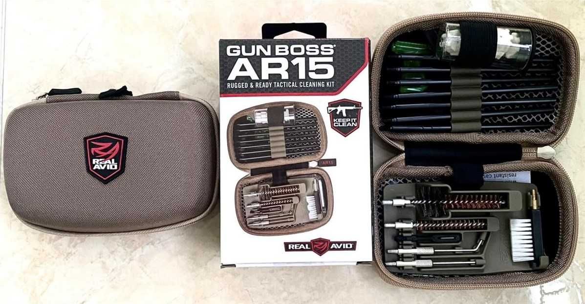 Набір для чищення зброї  Real Avid Gun Boss Cleaning Kit AVGCK AR15