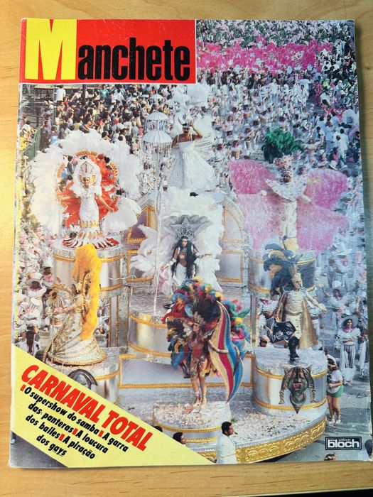 Revista Manchete Carnaval Brasil 1988