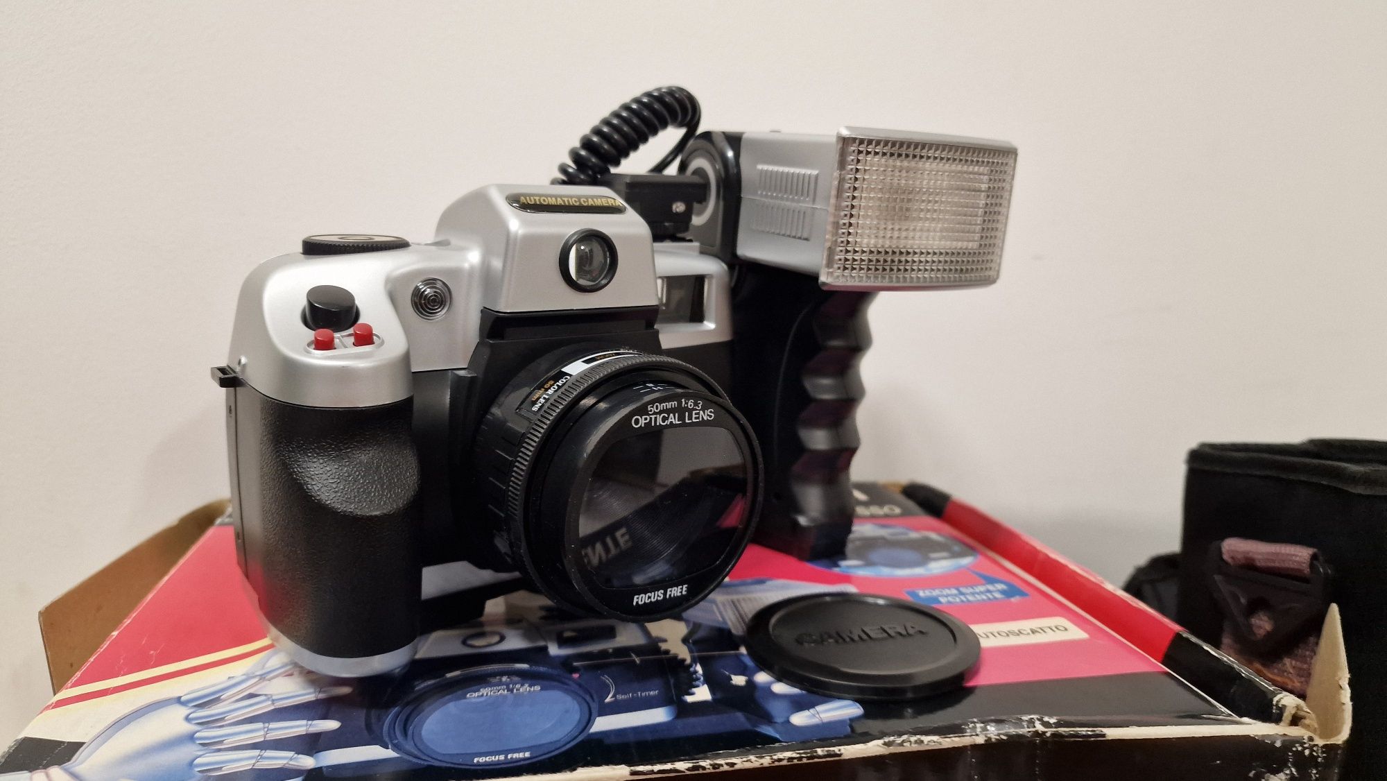 Aparat fotograficzny 7000SEL Zoom Camera PRL Klasyk retro