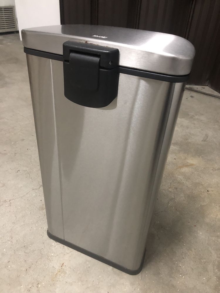 Balde de lixo EKO aço inox 15l