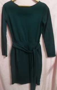 Сукня темно зеленого кольору