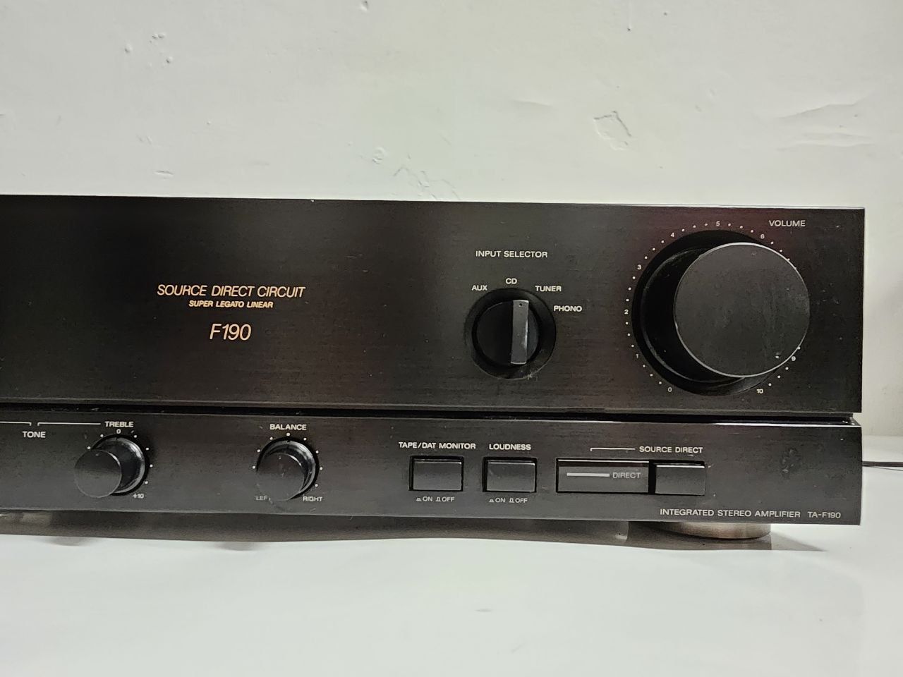 Wzmacniacz Sony TA-F 190, 55 W + 55 W , Japan