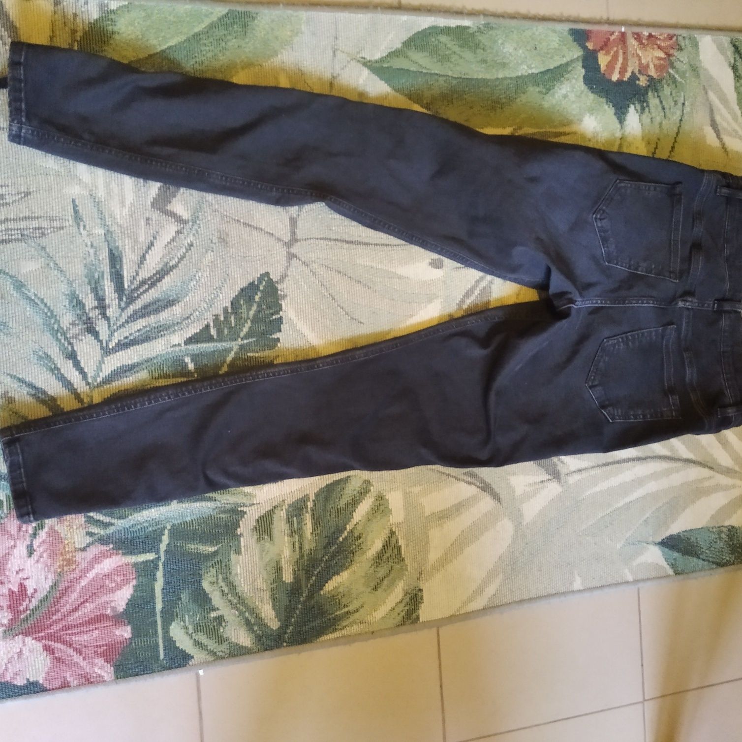 Spodnie męskie jeansy czarne W30 L32