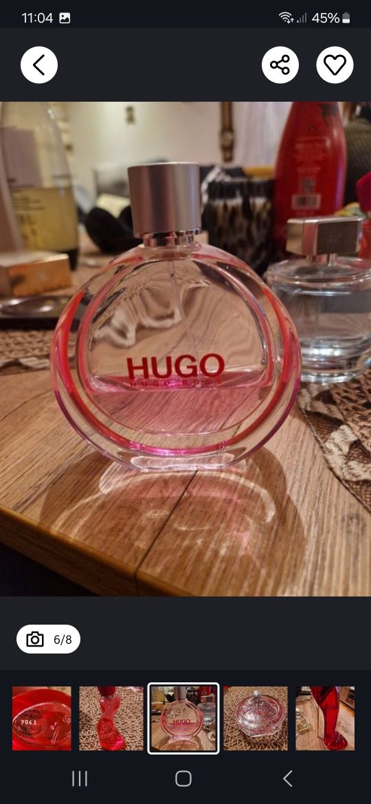Perfumy oryginalne guess hugo boss bruno banani
