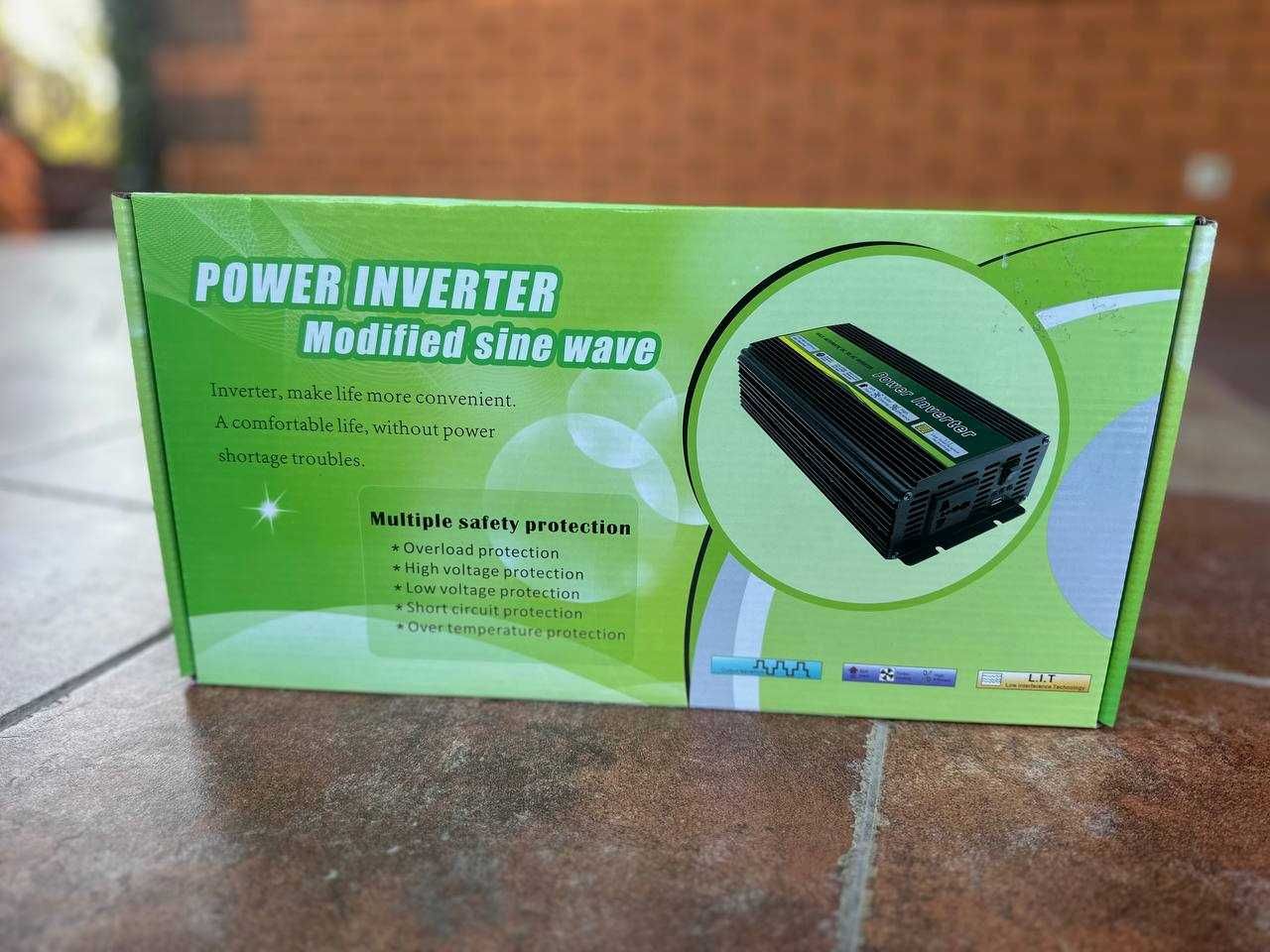 Преобразователь 24v-220v 5300ватт. Инвертор. Перетворювач. Інвертор