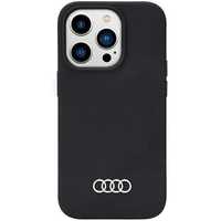 Audi Silicone Case Iphone 14 Pro 6.1"  Hardcase Au-Lsrip14P-Q3/D1-Bk