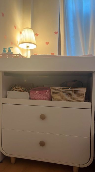 Berço + colchão ikea como novo