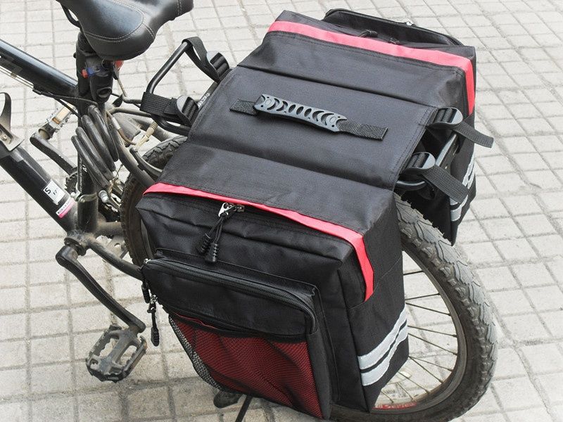 Велосипедна сумка, багажник