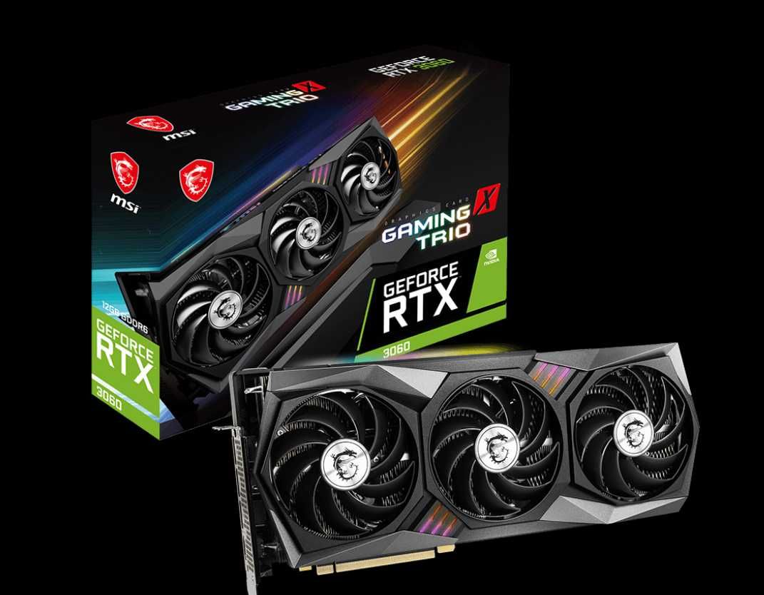 MSI geforce RTX 3060 gaming X TRIO 12GB GDDR6