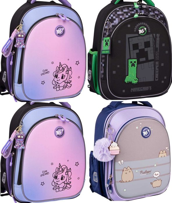 Рюкзак YES S-109 шкільний напівкаркасний