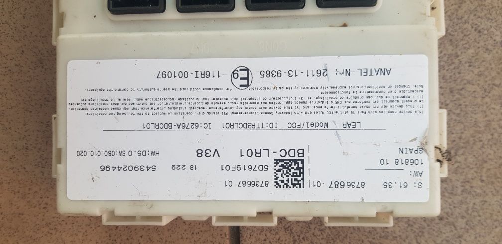 Moduł Sterownik BDC BMW Mini F54 F55 F56 F57 F60