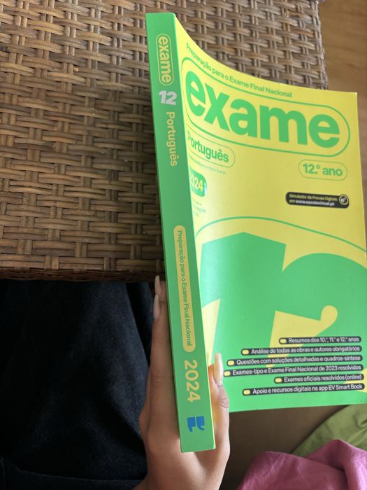 Livro exame portugues 2024