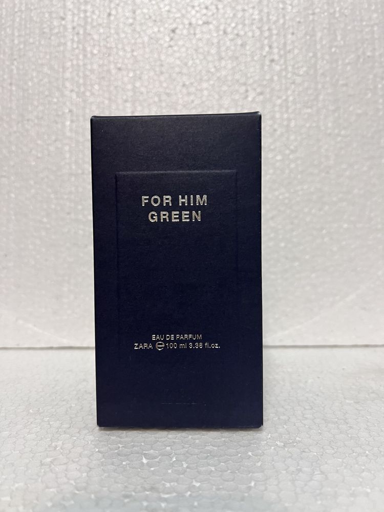 ZARA FOR HIM GREEN 100 ML perfumy męskie Fabrycznie NOWE