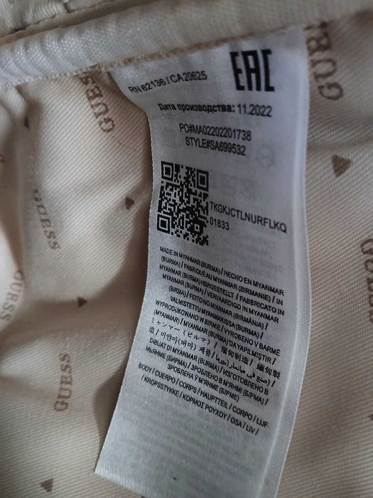 Mochila e carteira Guess novas