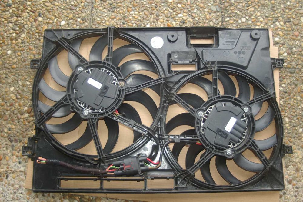 Termoventilador + Radiador AC para Audi, VW, Seat, Skoda 2013+