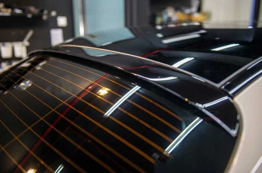 Spoiler Lotka Daszek Dokładka MERCEDES C W205 CZARNY POŁYSK