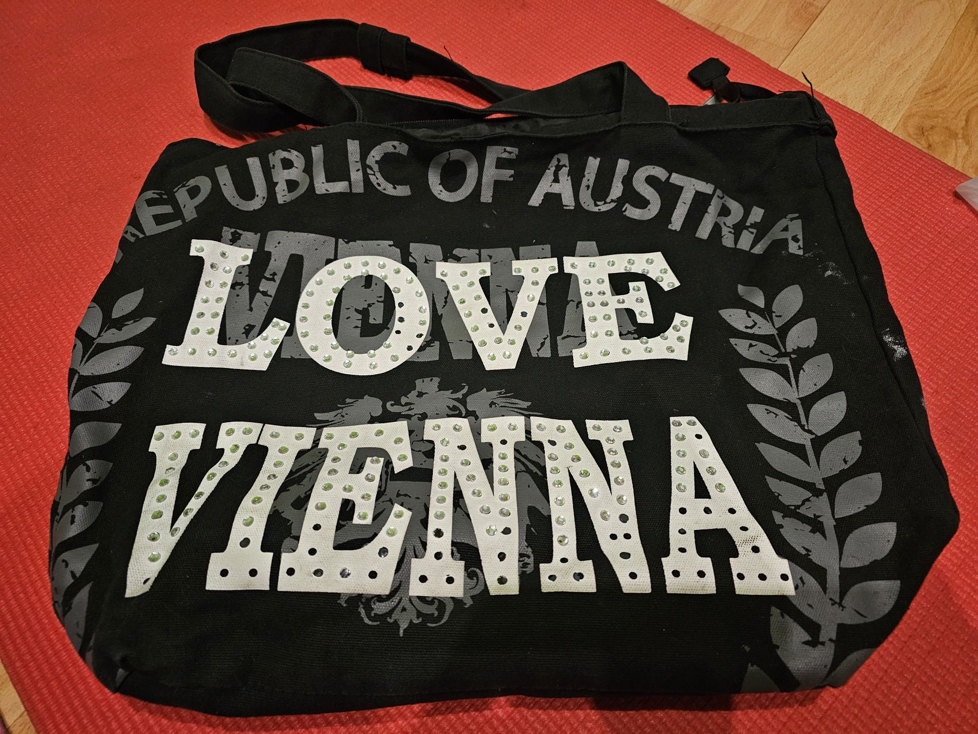 Torba materiałowa Love Vienna