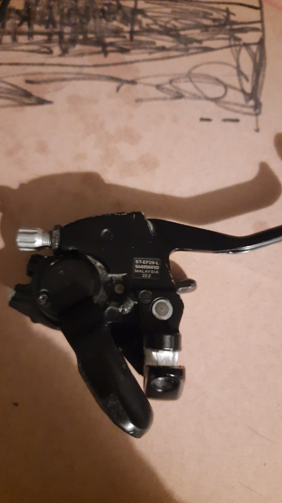 Klamkomanetki 3x8 Shimano ST-EF29