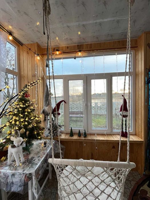 Будинок з каміном та терасою на березі озера,  РИБОЛОВЛЯ КОЛОНЩИНА