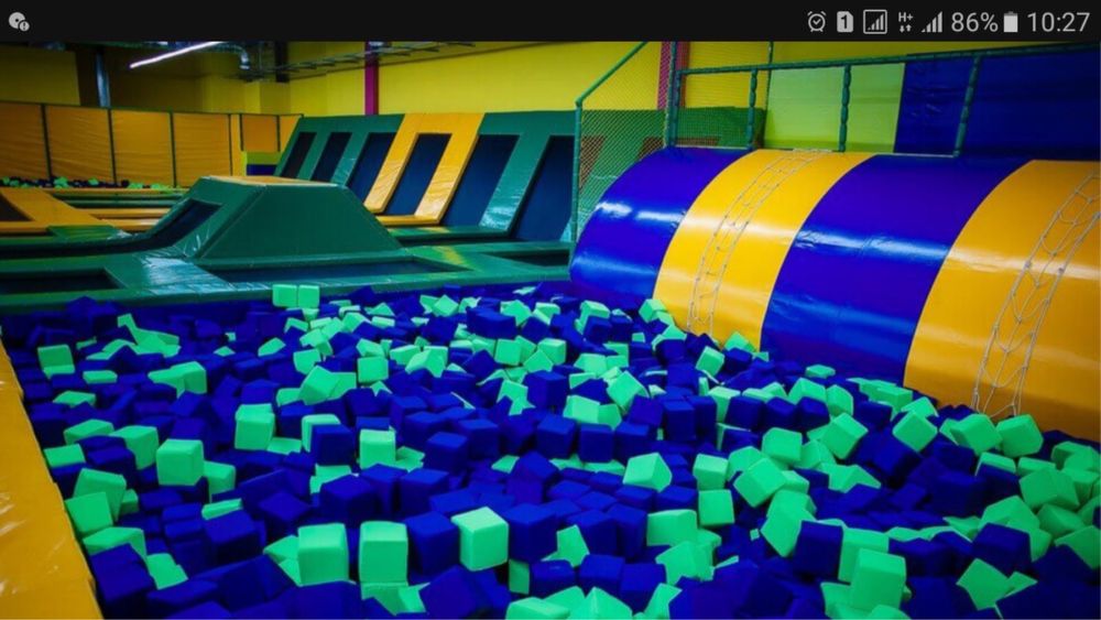 Кубики поролонові кубики в чохлах / Кубики поролоновые в чехлах