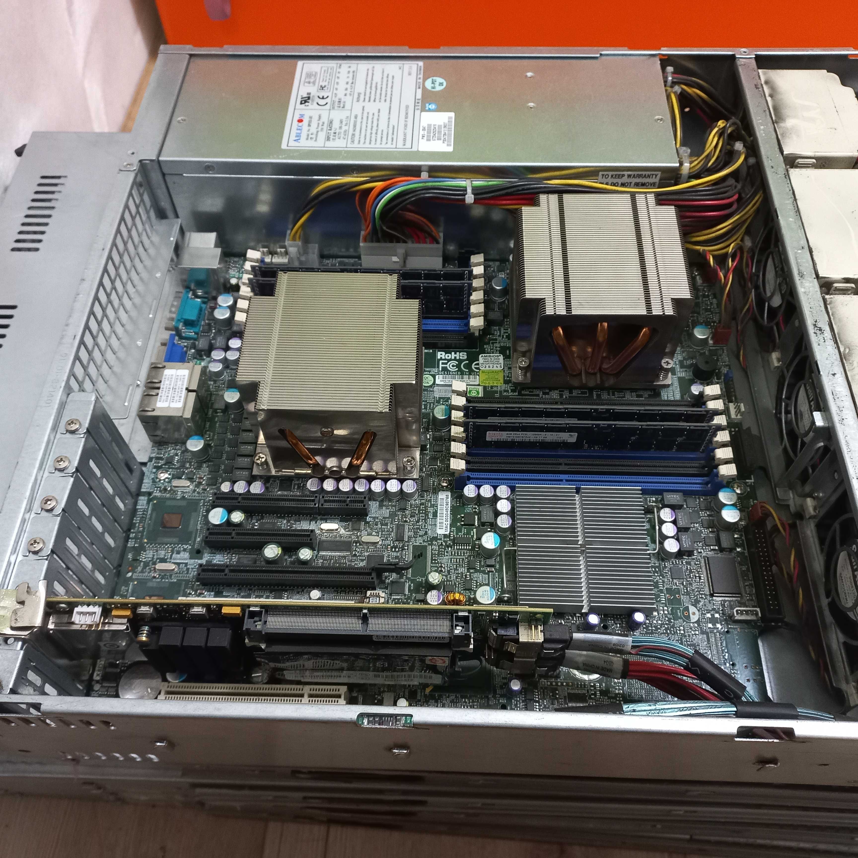 Сервер 2U Supermicro X8DTI-LN4F на 6 корзин