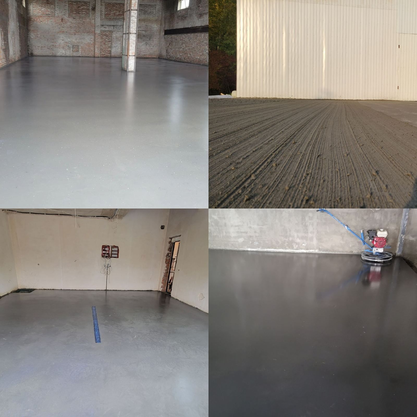 Промислова підлога стяжка підлоги бетонна