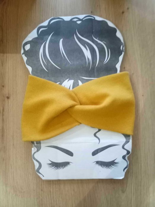 OPASKA na jesień, Turban bawełniana rozciągliwa.