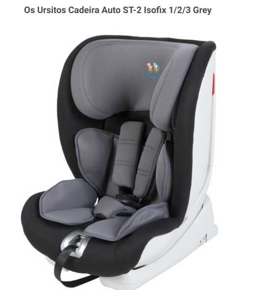 Cadeira Auto Ursitos Isofix 1/2/3